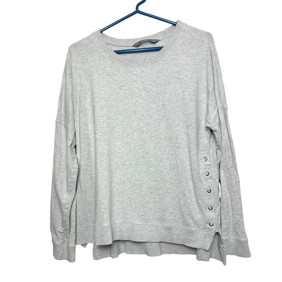 Tasc Performance Tops - Tasc Performance Sweatshirt Womens L Gray Bamboo Organic Cotton outdoor gorpcore